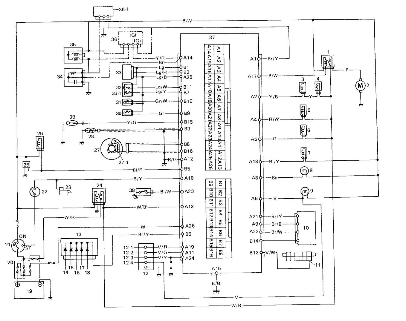 Wiring Diagram Suzuki Swift 1.3 TBI